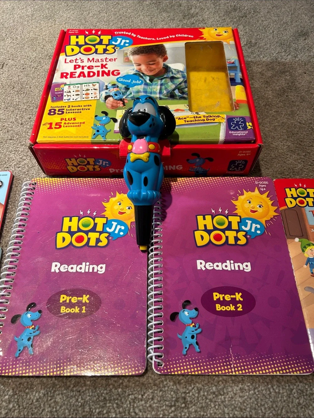 Pre-K Reading Set - Purple Learning Kit